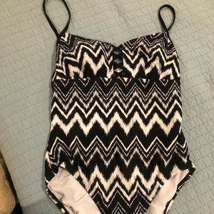 One piece bathing suit
